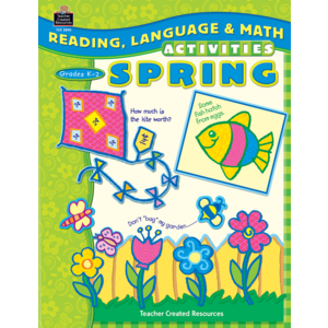 TCR3890 Reading, Language & Math Activities: Spring Image