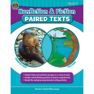 TCR3896 Nonfiction and Fiction Paired Texts Grade 6 Image