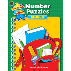 TCR3908 Number Puzzles Grade 3 Image
