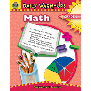 TCR3959 Daily Warm-Ups: Math, Grade 1 Image