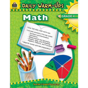TCR3962 Daily Warm-Ups: Math, Grade 4 Image