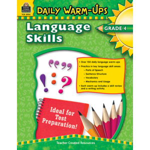 TCR3994 Daily Warm-Ups: Language Skills Grade 4 Image
