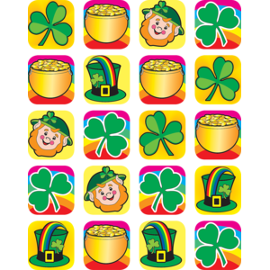 TCR4151 St Patrick's Day Stickers Image