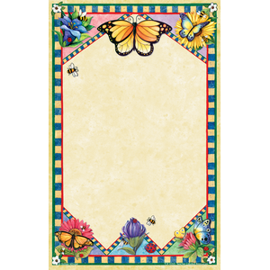 TCR4265 Butterflies Notepad from Susan Winget Image
