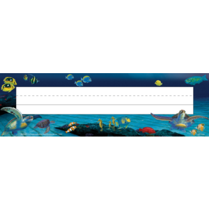 TCR4369 Undersea Treasures Name Plate (flat) from Wyland Image