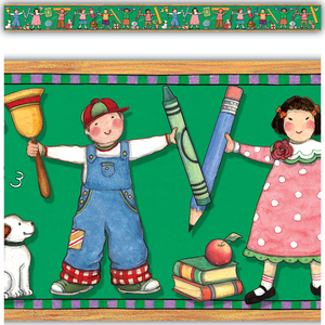 TCR4692 Kids Straight Border Trim from Susan Winget Image