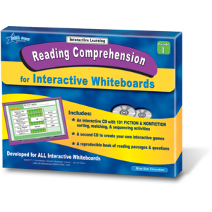 TCR51111 Reading Comprehension for Interactive Whiteboards Grade 1 Image
