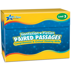 TCR51253 Nonfiction-Fiction Paired Passages Kit Grade 3 Image