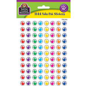 TCR5143 Helping Hands Mini Stickers Valu-Pak Image