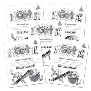 TCR51982 I Get It! Measurement Student Book-Level 1 5-Pack Image