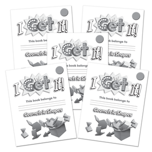 TCR51984 I Get It! Geometric Shapes Student Book-Foundational 5-Pack Image