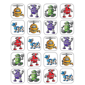 TCR5254 Robots Stickers Image