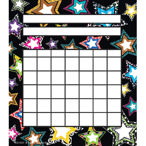 TCR5257 Fancy Stars Incentive Charts Image