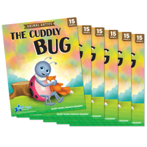 TCR53320 Animal Antics: The Cuddly Bug - Short Vowel u Reader - 6 Pack Image