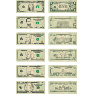 TCR5338 Money Accents: Bills Image