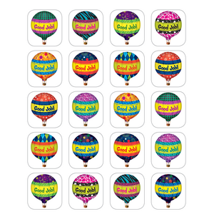 TCR5339 Hot Air Balloons Stickers Image