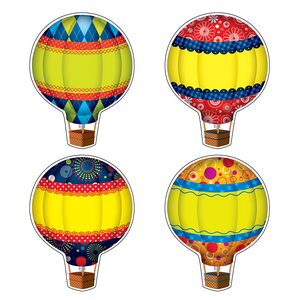 TCR5341 Hot Air Balloons Wear 'Em Badges Image