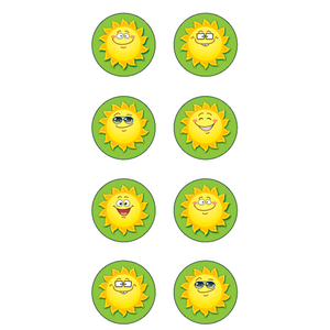TCR5473 Happy Suns Mini Stickers Image