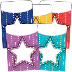 TCR5481 Marquee Library Pockets - Multi-Pack Image