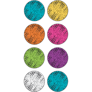 TCR5645 Colorful Chalk Mini Stickers Image