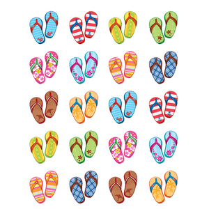 TCR5649 Flip Flops Stickers Image