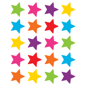 TCR5796 Bright Stars Stickers Image