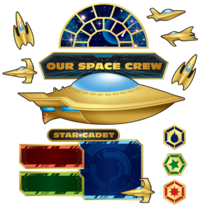 TCR5850 Stellar Space Bulletin Board Image
