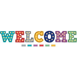 TCR5869 Marquee Welcome Bulletin Board Display Image