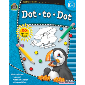 TCR5914 Ready-Set-Learn: Dot to Dot Grade K-1 Image