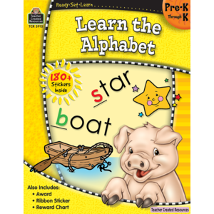 TCR5915 Ready-Set-Learn: Learn the Alphabet PreK-K Image