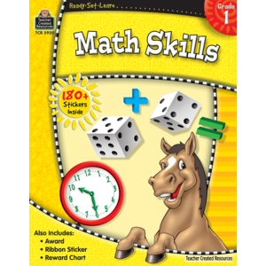 TCR5920 Ready-Set-Learn: Math Skills Grade 1 Image