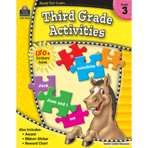 TCR5925 Ready-Set-Learn: 3rd Grade Activities Image