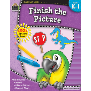 TCR5947 Ready-Set-Learn: Finish the Picture Grade K-1 Image