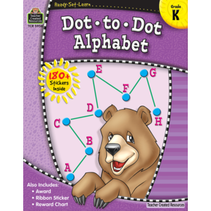 TCR5956 Ready-Set-Learn: Dot-to-Dot Alphabet Grade K Image