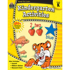 TCR5959 Ready-Set-Learn: Kindergarten Activities Image