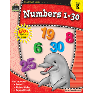 TCR5963 Ready-Set-Learn: Numbers 1-30 Grade K Image