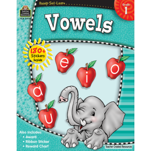 TCR5974 Ready-Set-Learn: Vowels Grade 1 Image