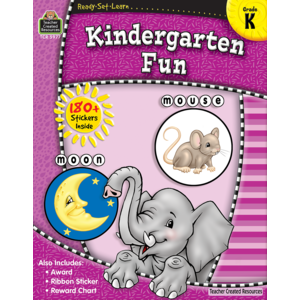 TCR5977 Ready-Set-Learn: Kindergarten Fun Image