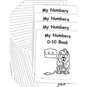 TCR60116 My Own Numbers 0–10 Book, 25-pack Image