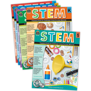TCR6129 STEM: Engaging Hands-On Activities and Challenges Set Image