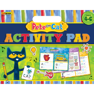 TCR62018 Pete the Cat Activity Pad Image