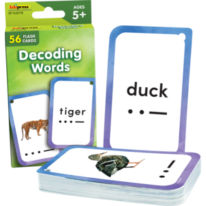 TCR62078 Decoding Words Flash Cards Image