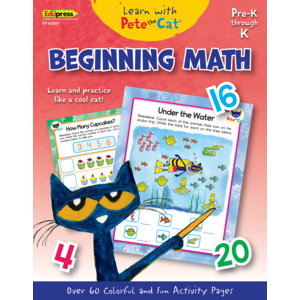 TCR62087 Learn with Pete the Cat: Beginning Math Image