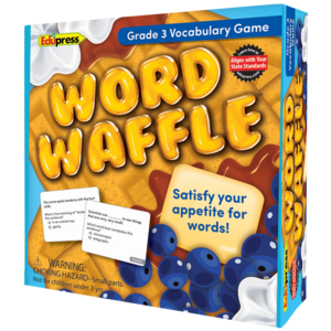 TCR62094 Word Waffle Game Grade 3 Image