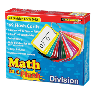 TCR62433 Math in a Flash Cards: Division Image