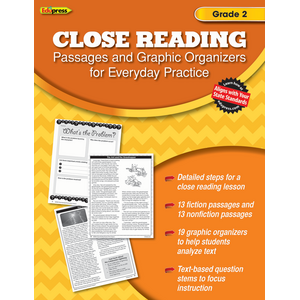 TCR62560 Close Reading Practice Book Grade 2 Image