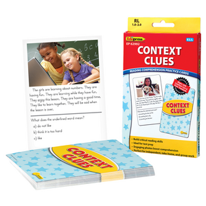 TCR62992 Context Clues Practice Cards Yellow Level Image