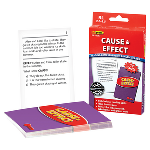 TCR63067 Cause & Effect Practice Cards Red Level Image