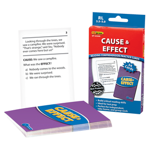 TCR63068 Cause & Effect Practice Cards Blue Level Image