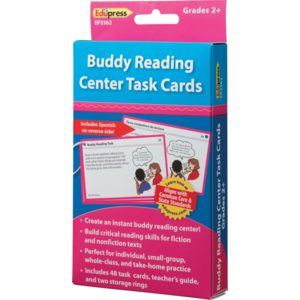 TCR63362 Buddy Reading Center Task Cards Grade 2+ Image